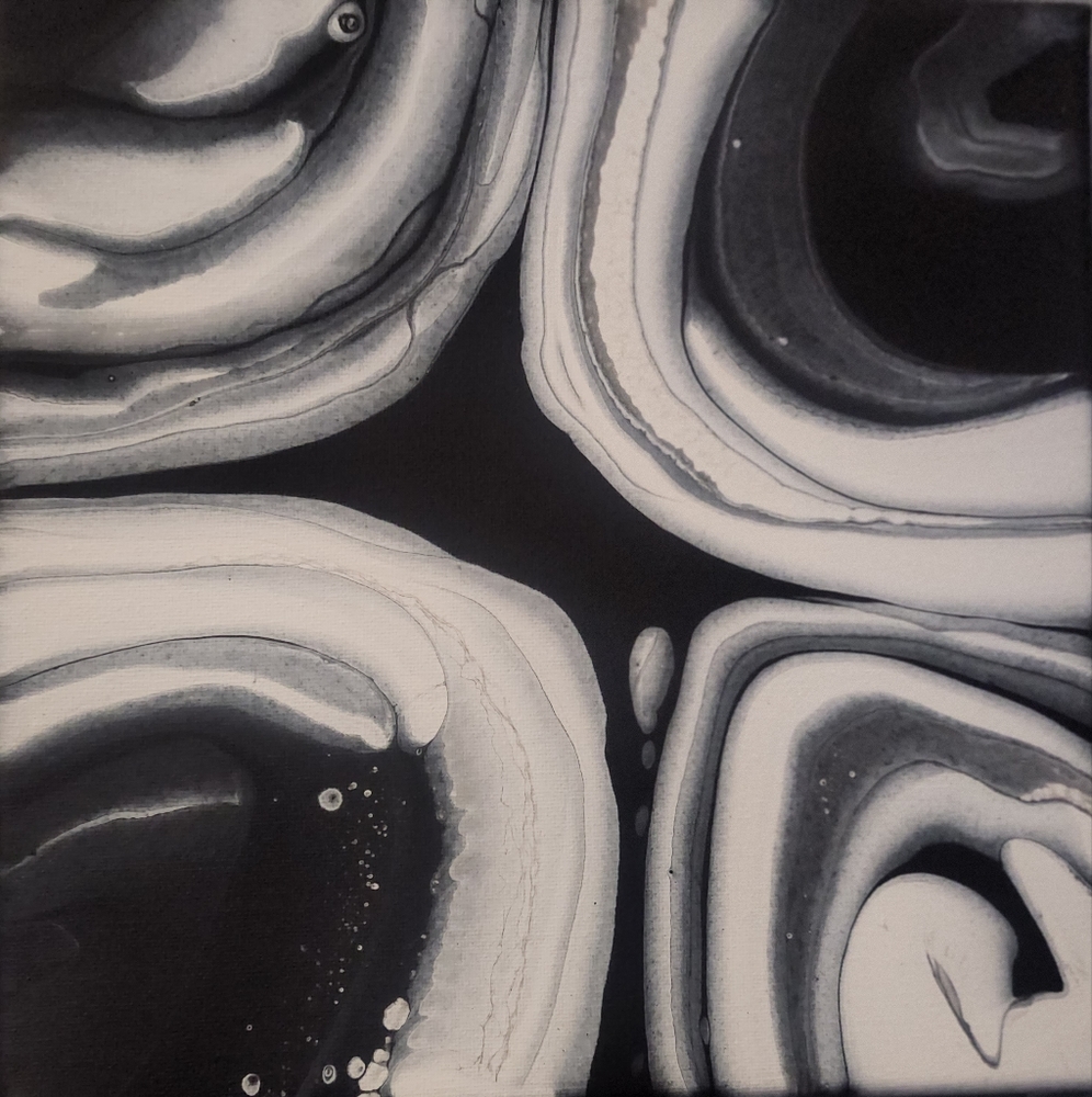 10 × 10 acrylic canvas painting